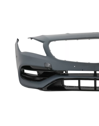 Paraurti anteriore compatibile con Mercedes W117 X117 CLA (2013-2018) CLA45 design (Cod. K-FBMBW117A