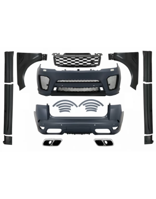 Kit carrozzeria completo compatibile con Range Rover Sport L494 (2013-2017) Conversion to 2019 SVR d