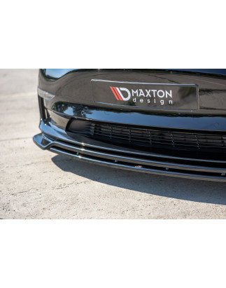 SPLITTER ANTERIORE V.2 Tesla Model 3 (Cod. M-TE-MODEL3-1-FD2R+FD2G)