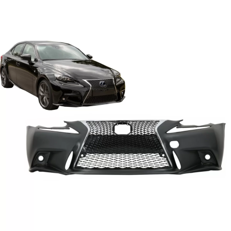 Paraurti anteriore compatibile con Lexus IS XE30 (2014-2016) F Sport design (Cod. K-FBLXISXE30)