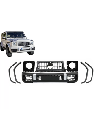 Paraurti anteriore compatibile con Mercedes G-Classe W463 / W464 (2018-in poi) G63 design (Cod. K-FB