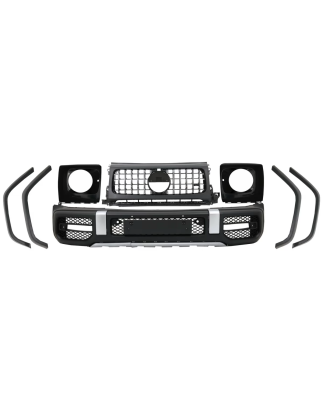 Paraurti anteriore compatibile con Mercedes G-Classe W463 / W464 (2018-in poi) G63 design (Cod. K-FB