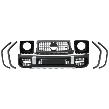 Paraurti anteriore compatibile con Mercedes G-Classe W463 / W464 (2018-in poi) G63 design (Cod. K-FB