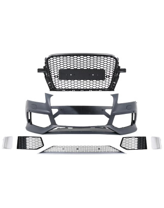 Paraurti anteriore compatibile con Audi Q5 8R SUV (2012-2016) RS design (Cod. K-FBAUQ58R)