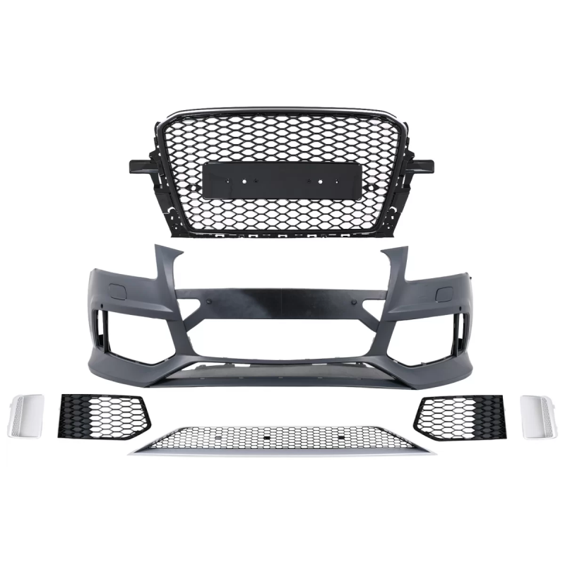 Paraurti anteriore compatibile con Audi Q5 8R SUV (2012-2016) RS design (Cod. K-FBAUQ58R)