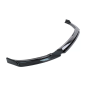 Paraurti anteriore Lip Extension Spoiler compatibile con VW Polo AW MK6 (2018-in poi) Glossy nero (C