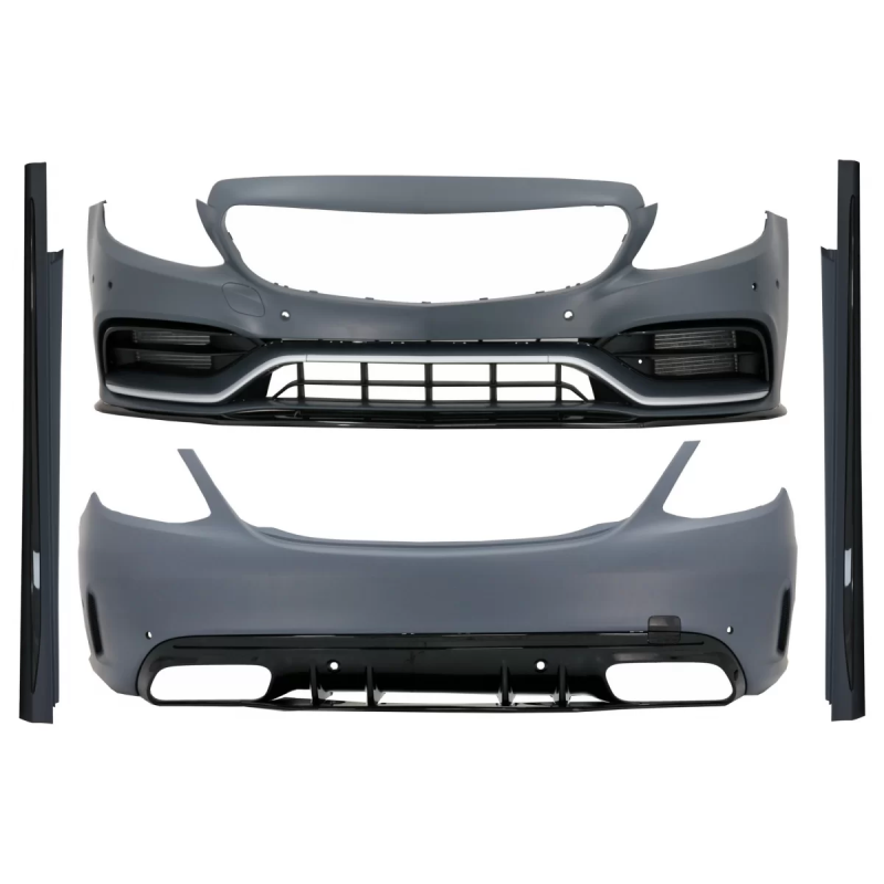 Kit carrozzeria completo compatibile con Mercedes C-Classe W205 Berlina (2014-2020) C63s Edition 1 d