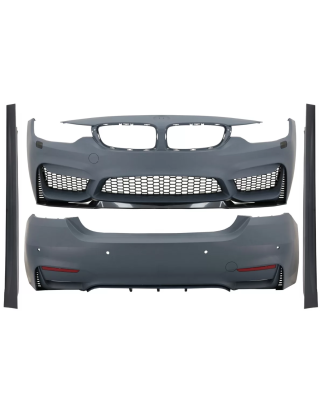 Kit carrozzeria compatibile con BMW 4 Serie F36 (2013-03.2019) M4 look Gran conout Fendinebbia (Cod.