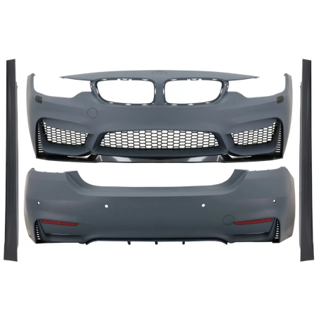 Kit carrozzeria compatibile con BMW 4 Serie F36 (2013-03.2019) M4 look Gran conout Fendinebbia (Cod.