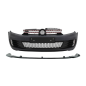 Paraurti anteriore con Lip Extension Spoiler nero lucido compatibile con VW Golf VI Golf 6 (2008-201