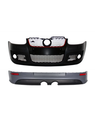 Kit carrozzeria compatibile con VW Golf 5 V Mk5 (2003-2007) GTI R32 design (Cod. K-COFBVWG5GTIWFRB)