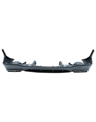 Diffusore posteriore con Terminali di scarico compatibile con Mercedes GLC X253 SUV (2015-07.2019) N
