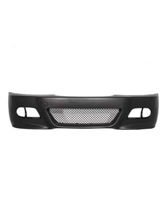 Paraurti anteriore con fendinebbia fumè compatibile con BMW 3 Serie E46 Cabrio Berlina Touring (199