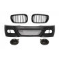 Paraurti anteriore con Fog lights compatibile con BMW 3 Serie E46 (1998-2004) look M3 and Griglie ce