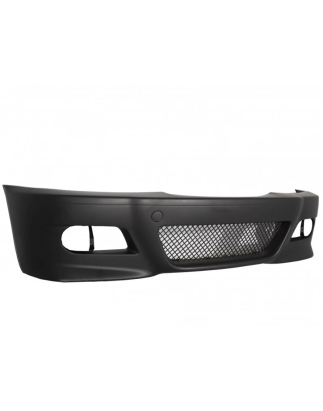 Paraurti anteriore con Fog lights compatibile con BMW 3 Serie E46 (1998-2004) look M3 and Griglie ce