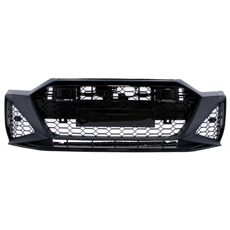 Paraurti anteriore compatibile con Audi A7 4K8 (2018-in poi) RS7 look (Cod. K-FBAUA74KRSWH)
