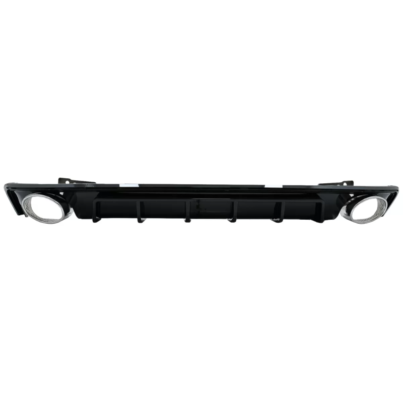 Paraurti posteriore Spoiler Diffusore and Terminali di scarico compatibile con Audi A6 C8 4K Avant B