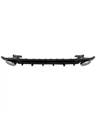 Paraurti posteriore Spoiler Diffusore and Terminali di scarico compatibile con Audi A6 C8 4K Avant B