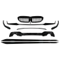 Kit carrozzeria completo Extensions compatibile con BMW 3 Serie G20 Berlina (2018-2022) M design ner