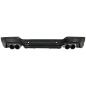 Spoiler diffusore sottoparaurti posteriore Double Outlet con Terminali di scarico compatibile con BM