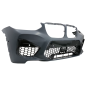 Paraurti anteriore compatibile con BMW X3 G01 (2017-in poi) X4 G02 (2018-in poi) M Tech design (Cod.
