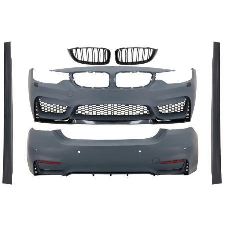 Kit carrozzeria con Central Grilles compatibile con BMW 4 Serie F36 Gran (2013-03.2019) M4 look (Cod