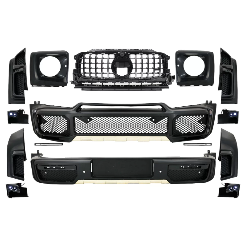 Conversion Kit carrozzeria compatibile con Mercedes G-Classe W463 (2018-in poi) G63 B-look (Cod. K-C