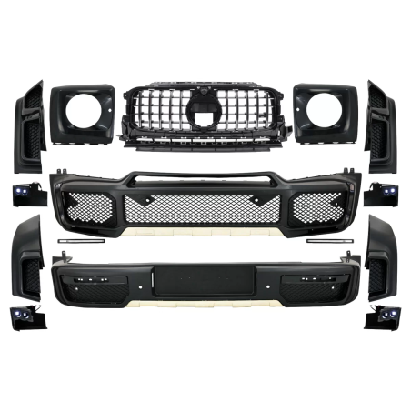 Conversion Kit carrozzeria compatibile con Mercedes G-Classe W463 (2018-in poi) G63 B-look (Cod. K-C