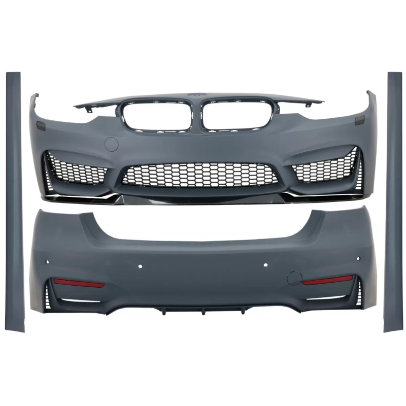 Kit carrozzeria compatibile con BMW 3 Serie F30 (2011-2019) M3 CS look conout Fendinebbia (Cod. K-CB