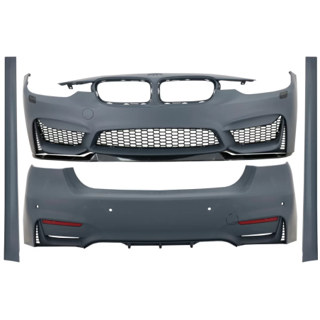 Kit carrozzeria compatibile con BMW 3 Serie F30 (2011-2019) M3 CS look conout Fendinebbia (Cod. K-CB