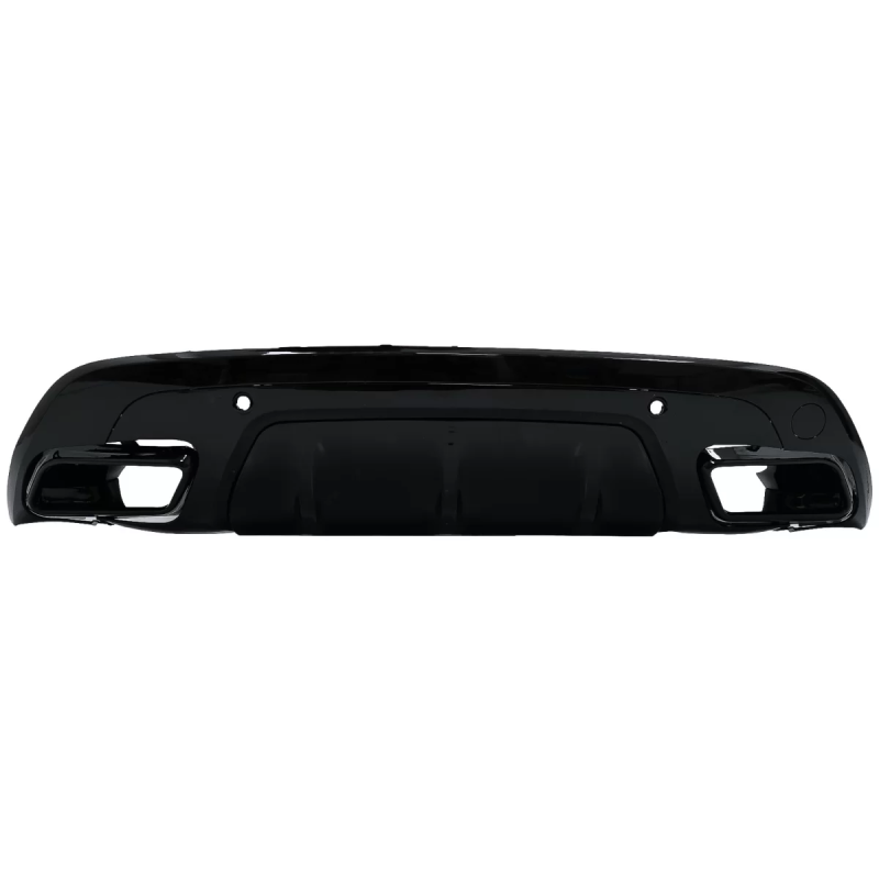 Paraurti posteriore Diffusore con Terminali di scarico compatibile con Land Rover Range Rover Velar 