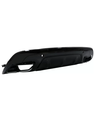 Paraurti posteriore Diffusore con Terminali di scarico compatibile con Land Rover Range Rover Velar 