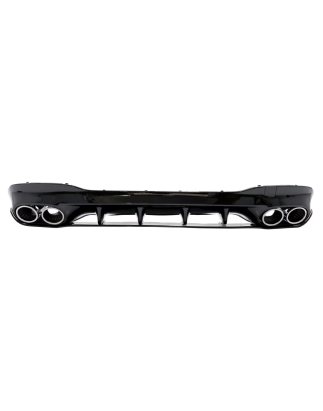 Diffusore posteriore and cromato Terminali di scarico compatibile con Mercedes CLA X118 Shooting Bra