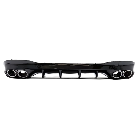 Diffusore posteriore and cromato Terminali di scarico compatibile con Mercedes CLA X118 Shooting Bra