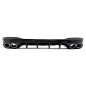 Diffusore posteriore and cromato Terminali di scarico compatibile con Mercedes CLA X118 Shooting Bra