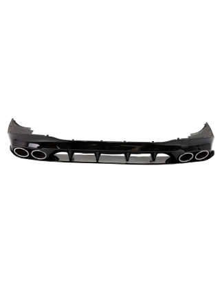 Diffusore posteriore and cromato Terminali di scarico compatibile con Mercedes CLA X118 Shooting Bra