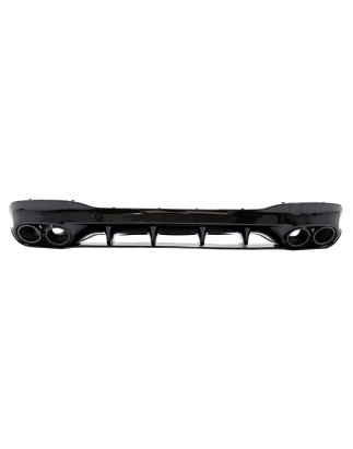 Diffusore posteriore and Terminali di scarico compatibile con Mercedes CLA X118 Shooting Brake C118 