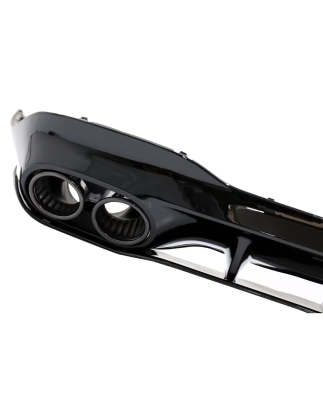 Diffusore posteriore and Terminali di scarico compatibile con Mercedes CLA X118 Shooting Brake C118 