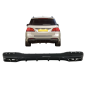 Diffusore posteriore con Terminali di scarico compatibile con Mercedes GLE W166 SUV Sport Line (2015
