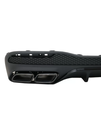 Diffusore posteriore con Terminali di scarico compatibile con Mercedes GLE W166 SUV Sport Line (2015