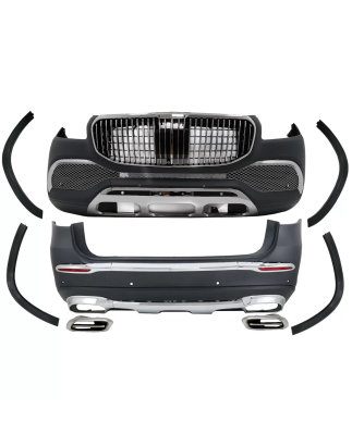 Conversion Kit carrozzeria compatibile con Mercedes GLS SUV X167 (2019-2023) M-design (Cod. K-CBMBX1