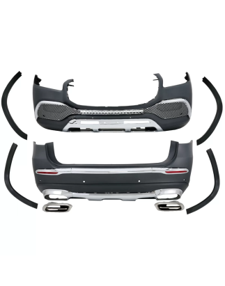 Conversion Kit carrozzeria compatibile con Mercedes GLS SUV X167 (2019-2023) M-design (Cod. K-CBMBX1