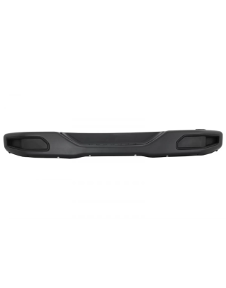 Metal Paraurti posteriore con Complete Impianto di scarico Axle-Back compatibile con Jeep Wrangler R