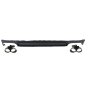 Paraurti posteriore Spoiler Diffusore con Terminali di scarico compatibile con Audi A6 C8 4K Avant B