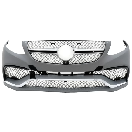 Paraurti anteriore compatibile con Mercedes GLE C292 (2015-2019) GLE63 design (Cod. K-FBMBGLEC292C)