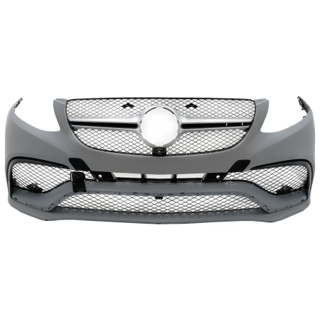 Paraurti anteriore compatibile con Mercedes GLE C292 (2015-2019) GLE63 design (Cod. K-FBMBGLEC292C)