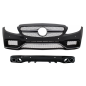 Paraurti anteriore con Diffusore Double Outlet and Terminali di scarico compatibile con Mercedes C-C
