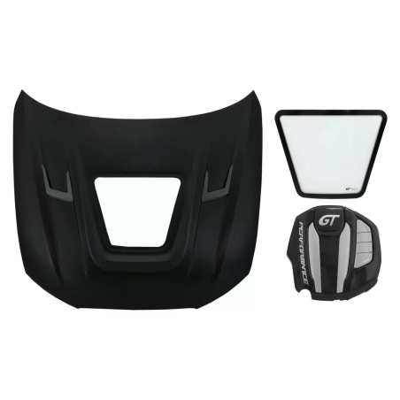 Cofano Cofano con Engine Cover compatibile con Audi A6 C7 4G (2012-2018) GT design (Cod. K-HDAUA64G)