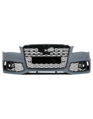 Paraurti anteriore compatibile con Audi A8 D4 4H (2010-2013) RS design (Cod. K-FBAUA8D4RS)