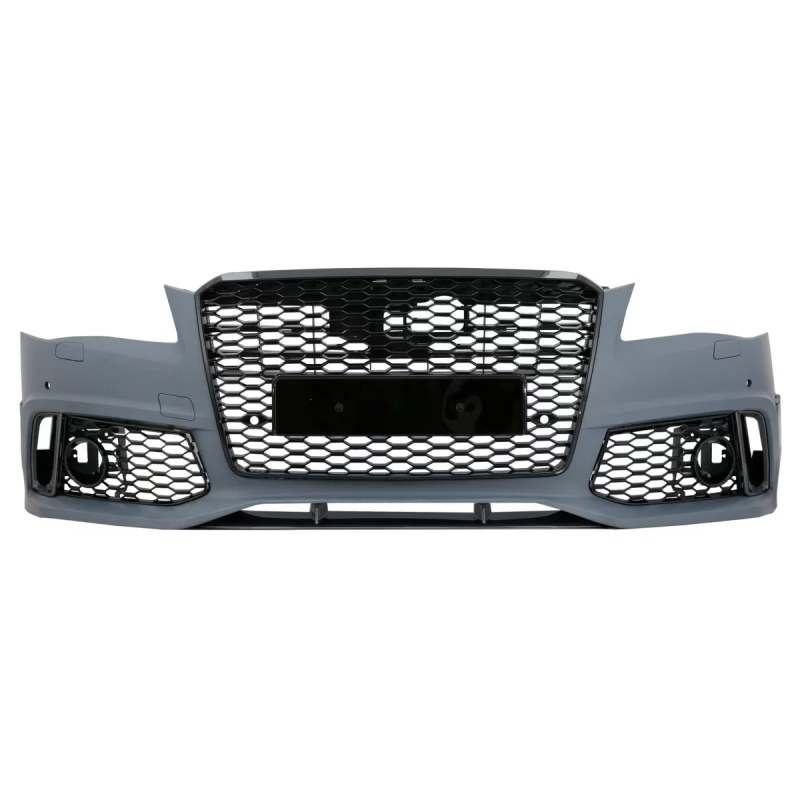 Paraurti anteriore compatibile con Audi A8 D4 4H (2010-2013) RS design (Cod. K-FBAUA8D4RS)